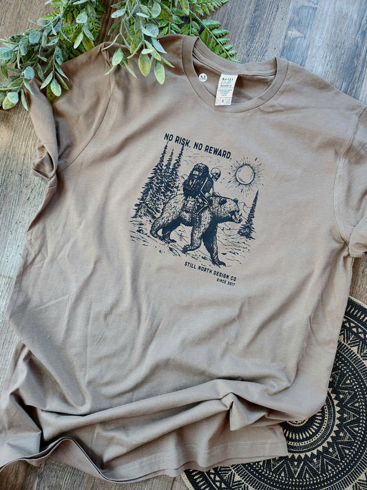 2025 NO RISK, NO REWARD TEE - Velora
