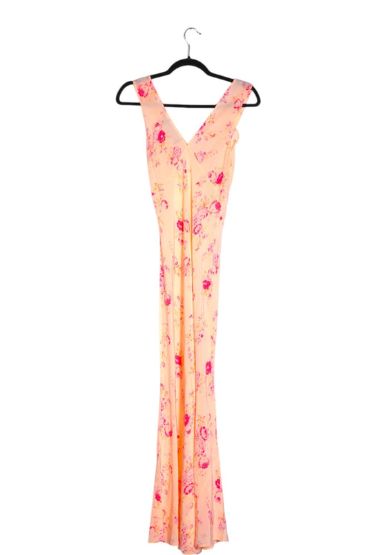 REALISATION Women Maxi Dresses Regular fit in Orange - XS - Velora