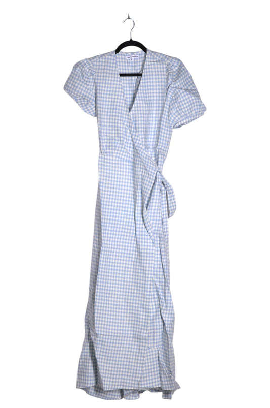 REFORMATION Women Wrap Dresses Regular fit in Blue - L - Velora