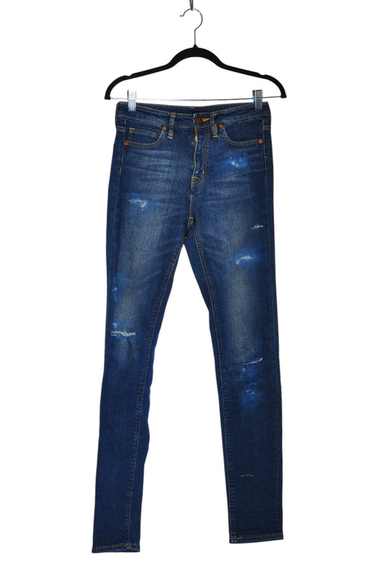 UNBRANDED Women Straight-Legged Jeans Regular fit in Blue - XS - Velora
