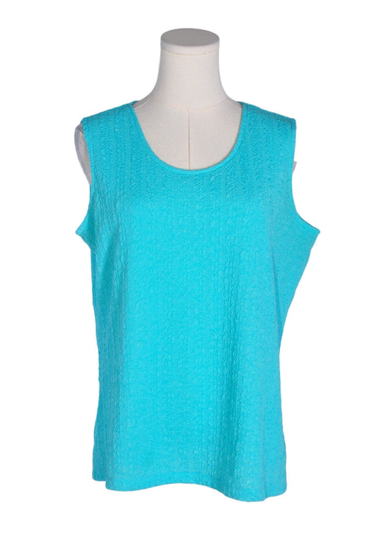ALLISON DALEY Women Tank Tops Regular fit in Blue - M - Velora