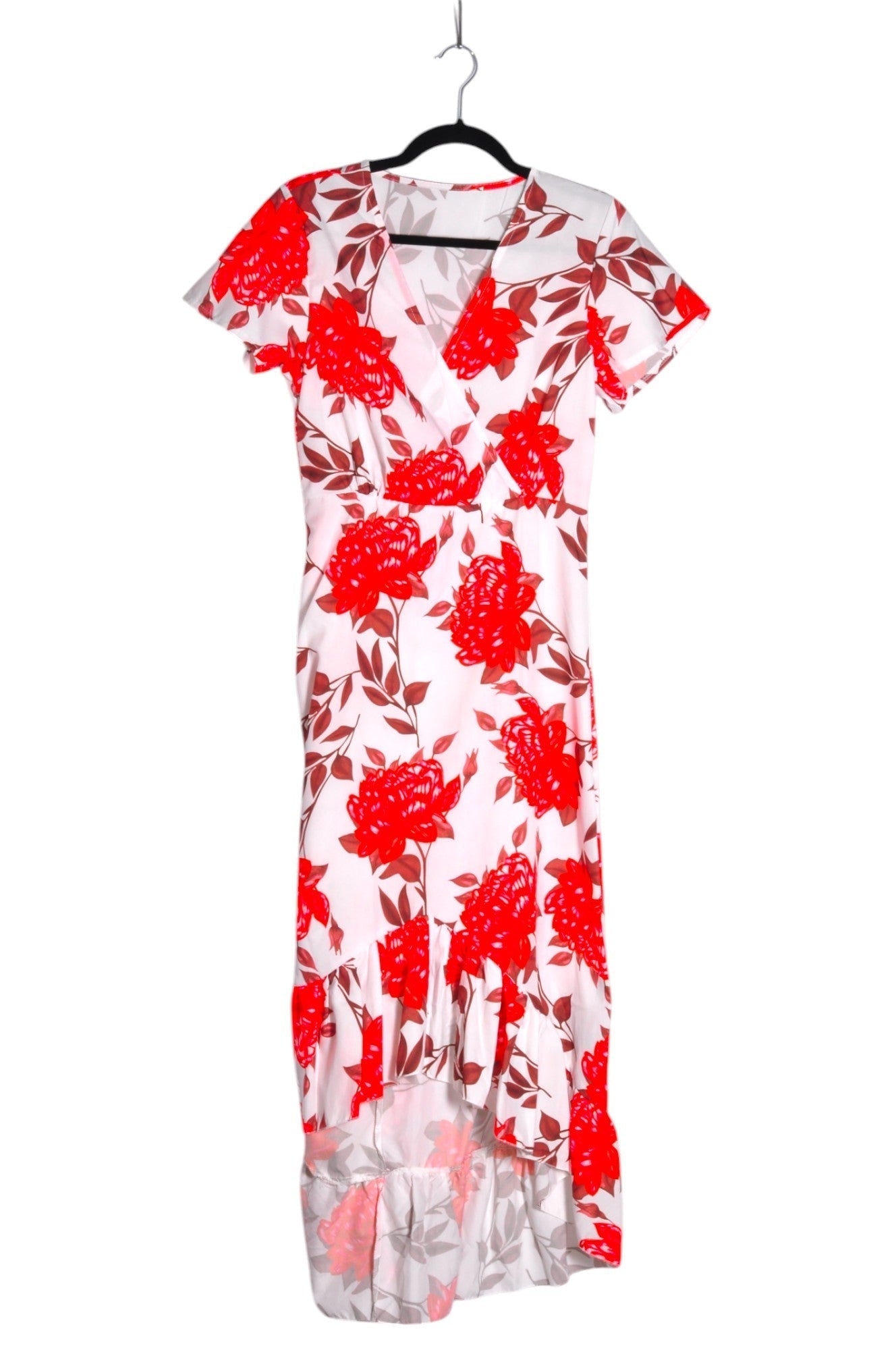 SHEIN Women Maxi Dresses Regular fit in Orange - M - Velora