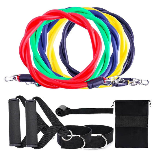 Fitness Rally Elastic Rope Resistance Band set - Velora