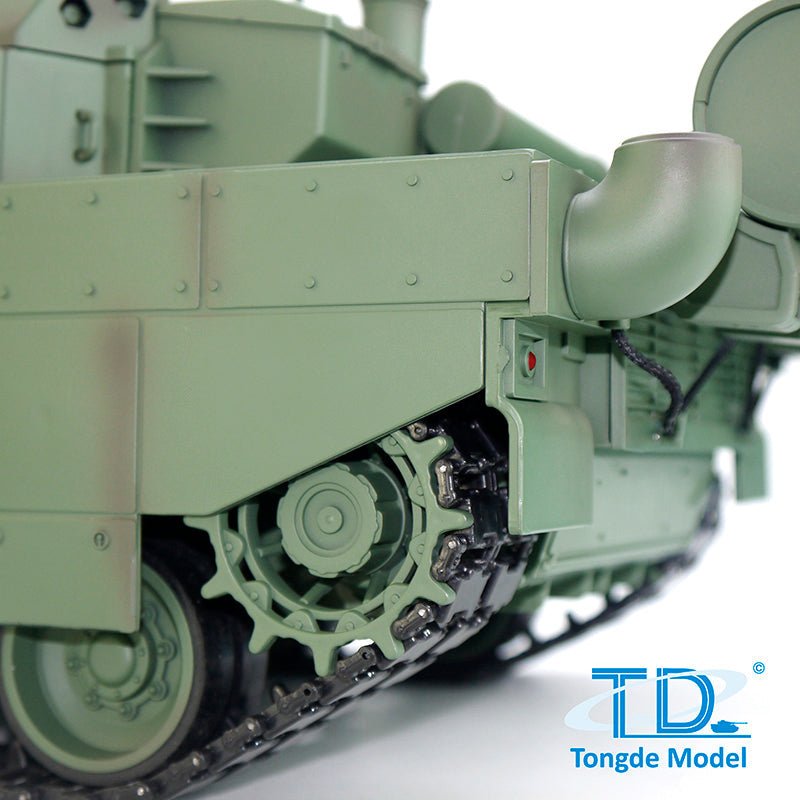 Tongde 1/16 RC Leclerc Tank – BB Shooting, Smoke, Recoil, 320° Turret - Velora Luxury Fashion
