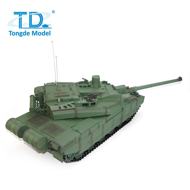 Tongde 1/16 RC Leclerc Tank – BB Shooting, Smoke, Recoil, 320° Turret - Velora Luxury Fashion