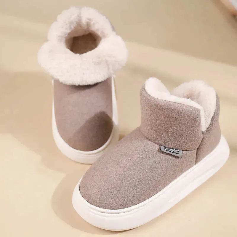 Winter Cotton Slippers Thick Casual Thick - Velora