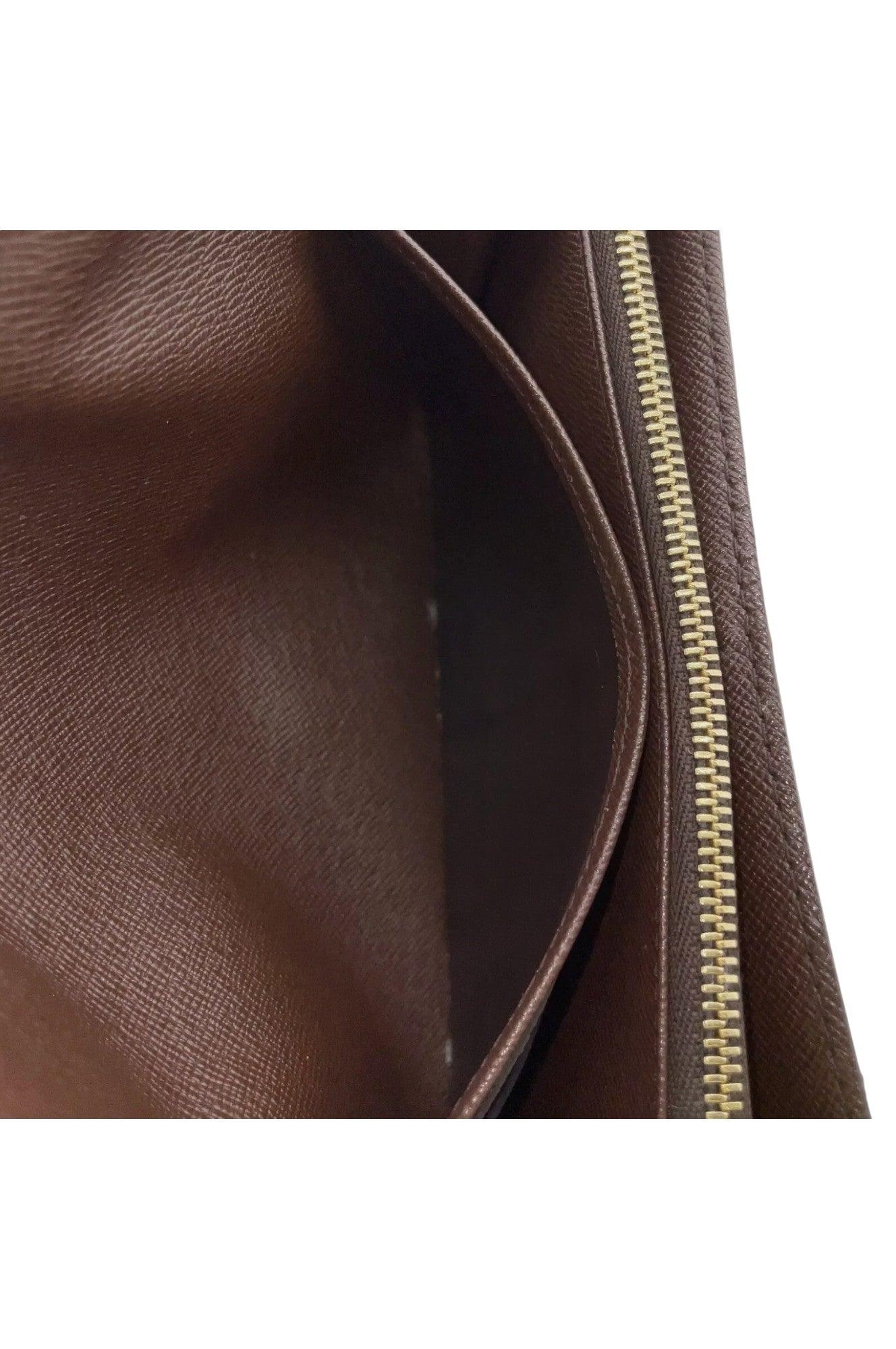 Louis vuitton Damier Ebene Pochette Porte Monnaie Carte - Velora