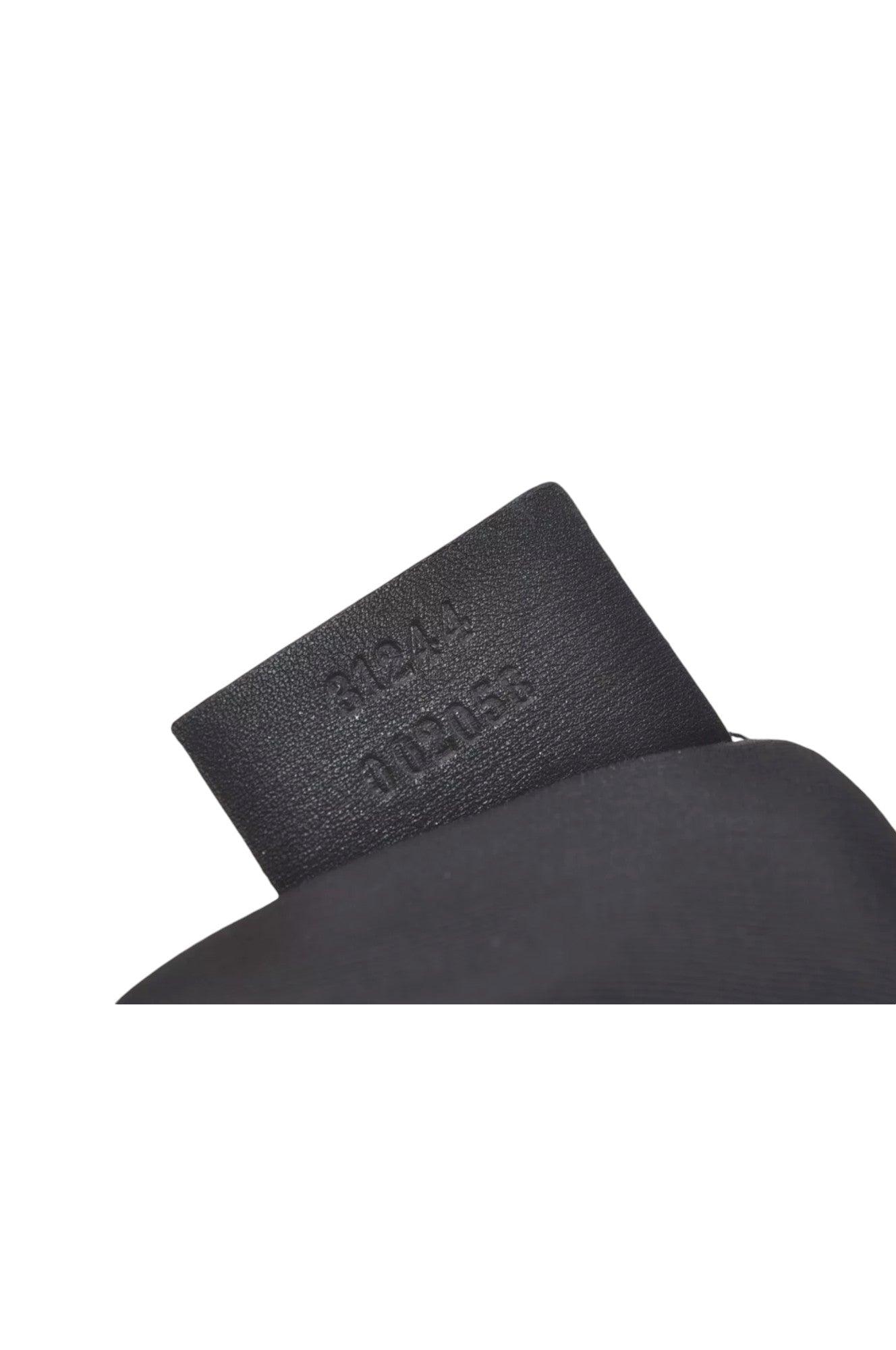 GUCCI Vintage Shoulder Tote Bag GG Canvas Leather 31244 Black 7900K - Velora