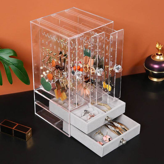 Acrylic Cosmetic Storage Box - Velora
