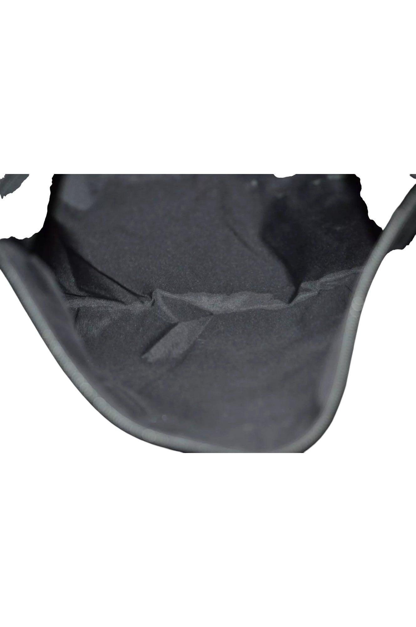 CHANEL New Travel Line Vintage Tote Bag Nylon Leather Black Junk 1911J - Velora