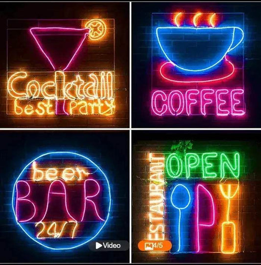 220V Neon Light With LED Neon Background Decorative Light Strip - Velora