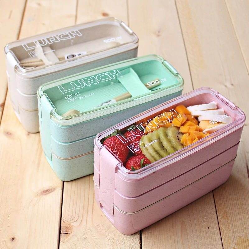 Microwave-Safe Multi Layer Lunch Box for Kids - Velora