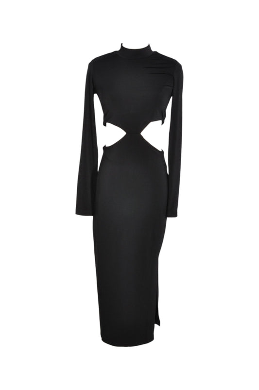 DYNAMITE Women Midi Dresses Regular fit in Black - XS