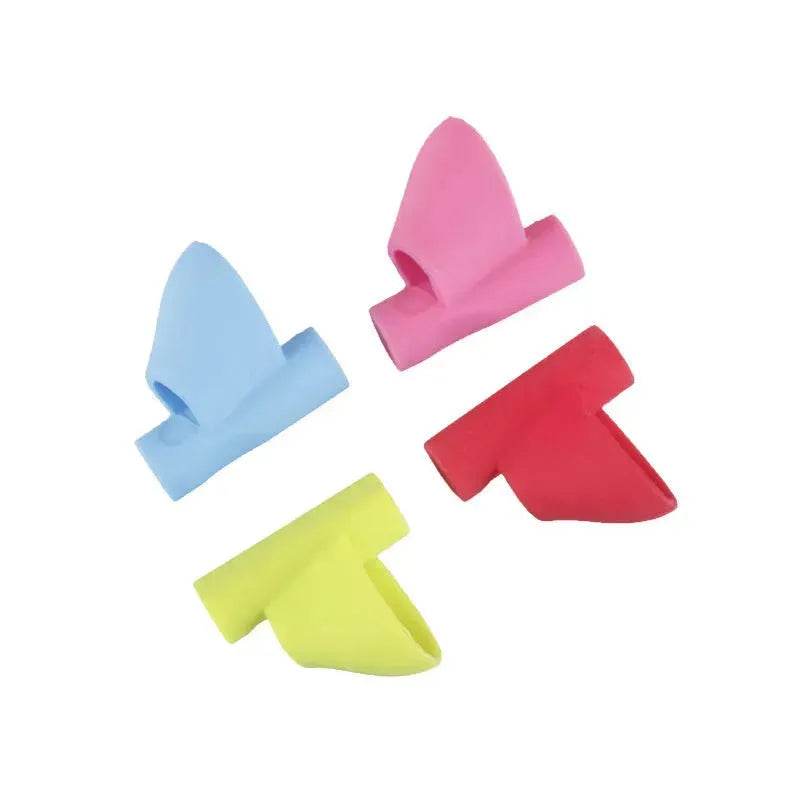 Index Finger Pen Holder Easy Grip 6Pack - DIY 5D pencil holder grip - Velora