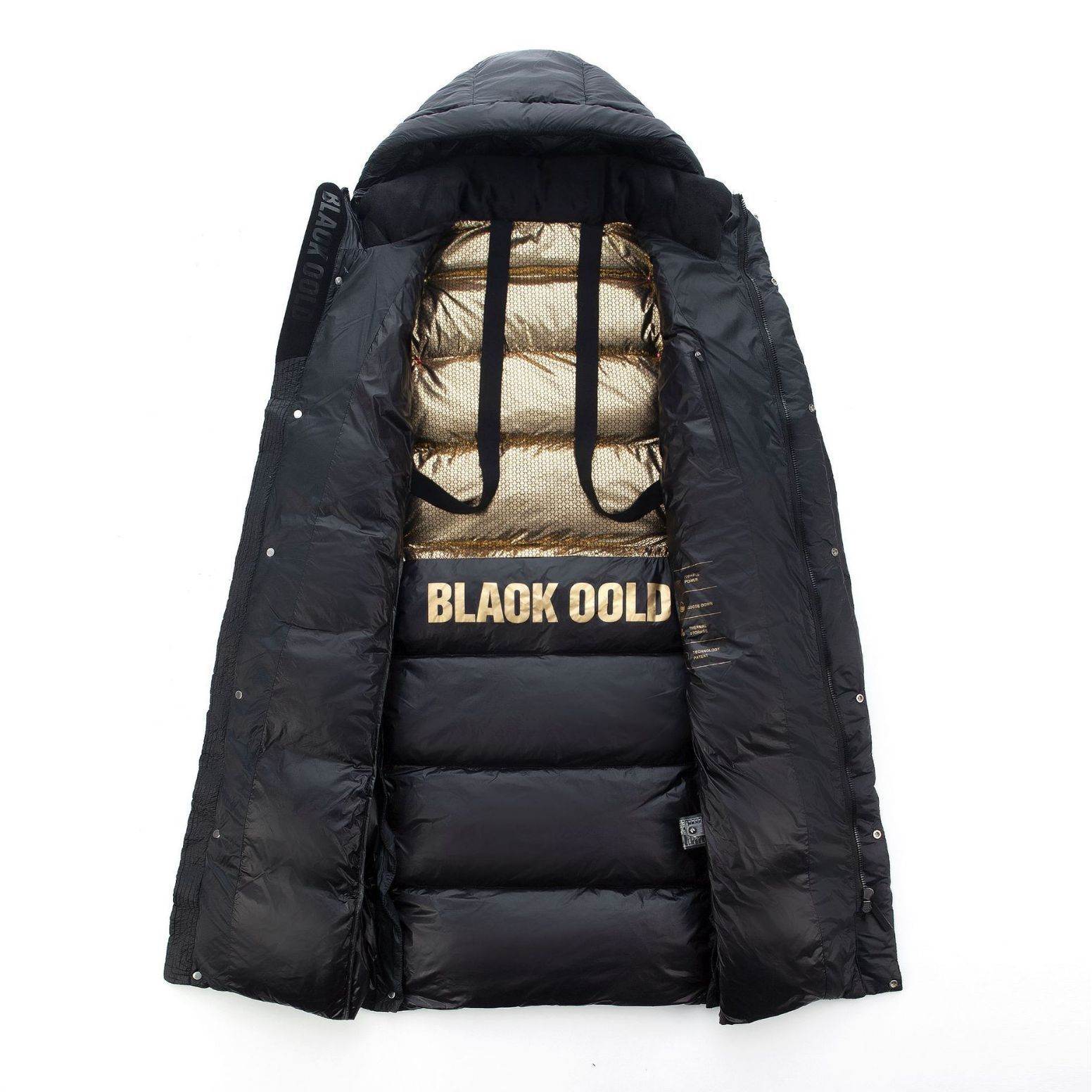Winter New Down Jacket White Duck Down Thickened Hooded Jacket - Velora