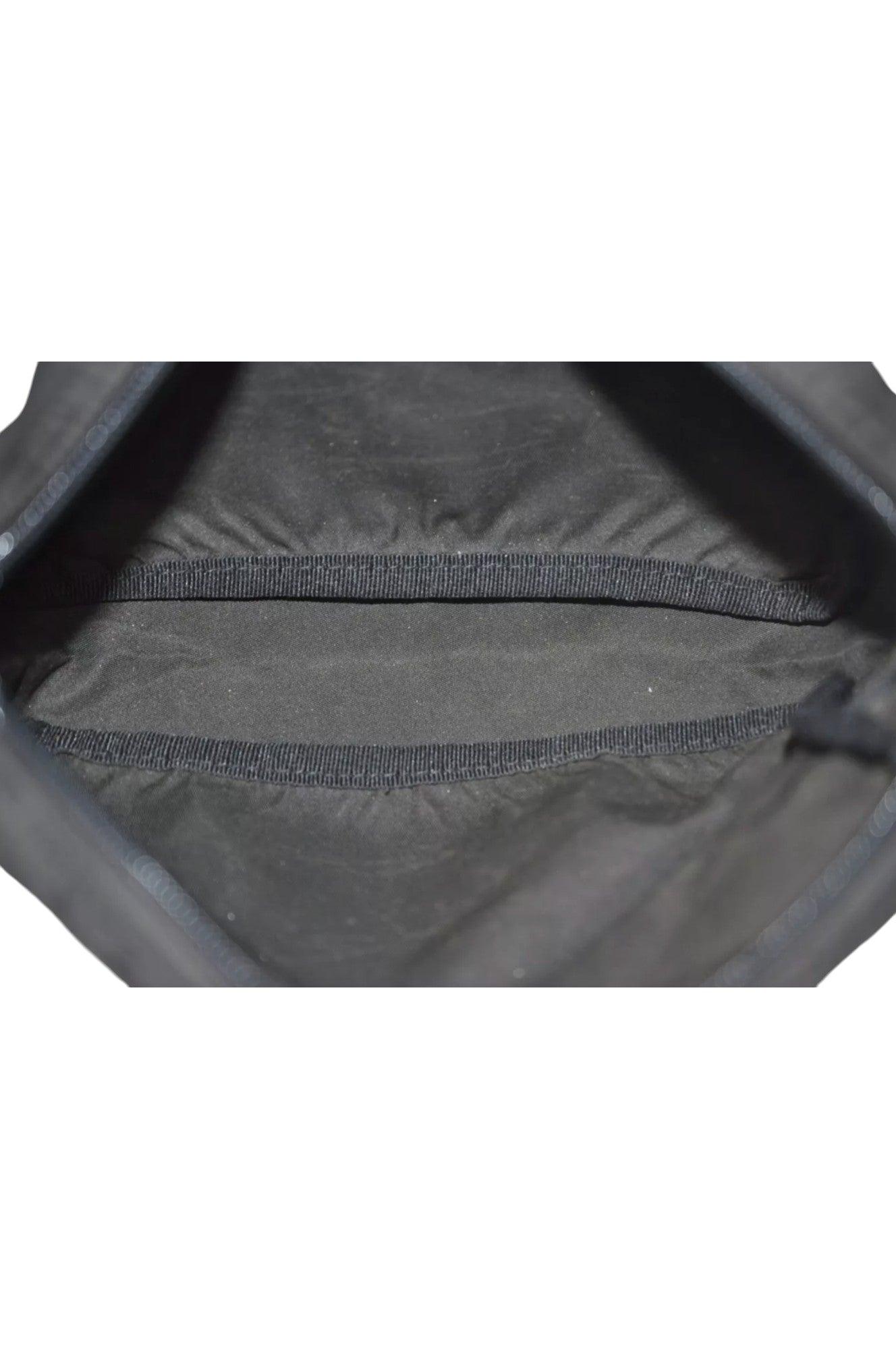 PRADA Nylon Leather Pouch Purse Black 3978K - Velora