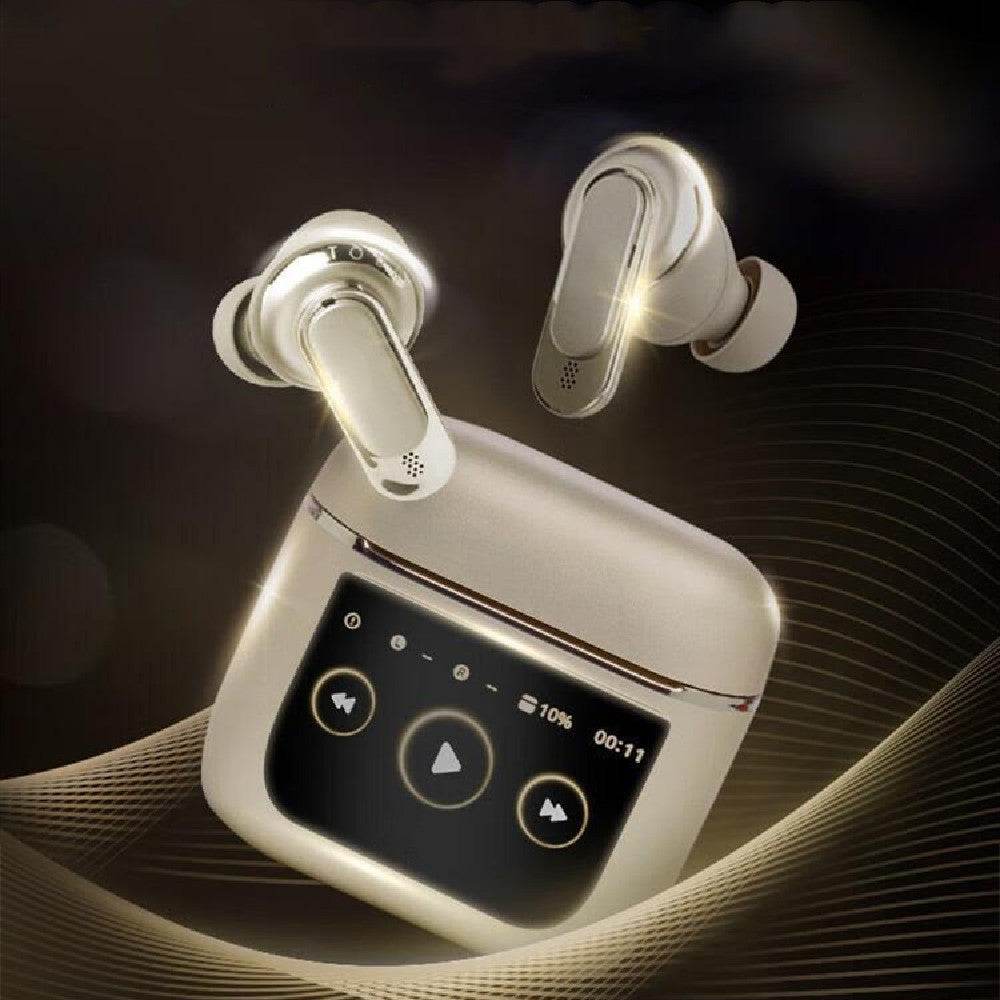 Smart Screen Noise-Cancelling Bluetooth earbuds True Wireless In-ear Headphone - Velora