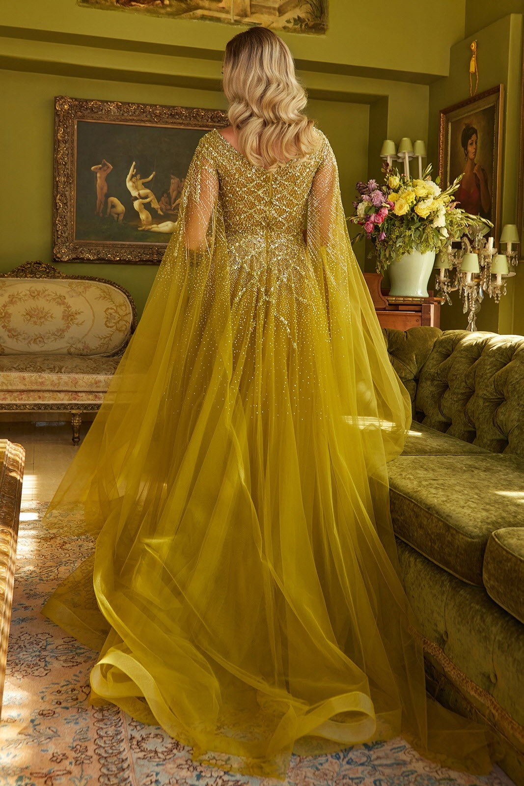 princess long sleeve dress