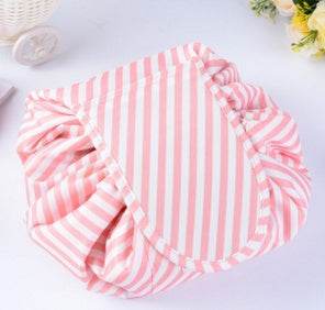 Animal Printing Large Capacity Drawstring Lazy Cosmetic Storage Bag - Velora