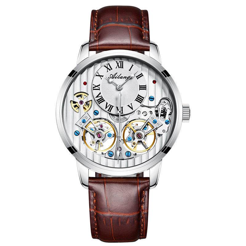 Men's Automatic Mechanical Watch – Stainless Steel, 41mm, Water Resistant
