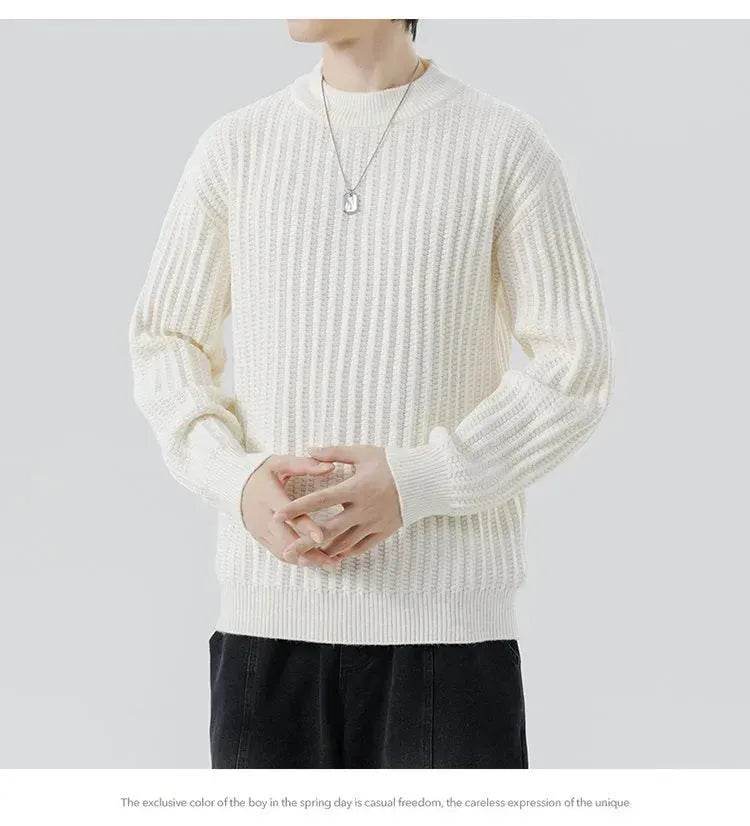 Knitwear Sweater with Crewneck Pullover top - Velora