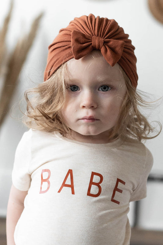 Bamboo Turban Hat | Rust - Velora