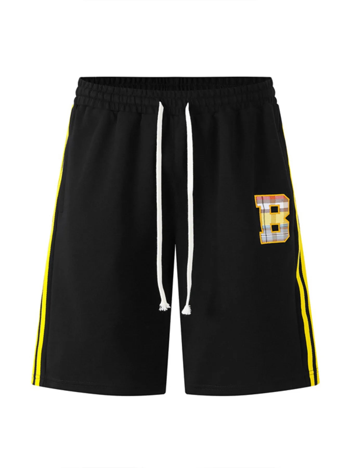 Men's Contrast Drawstring Shorts - Velora