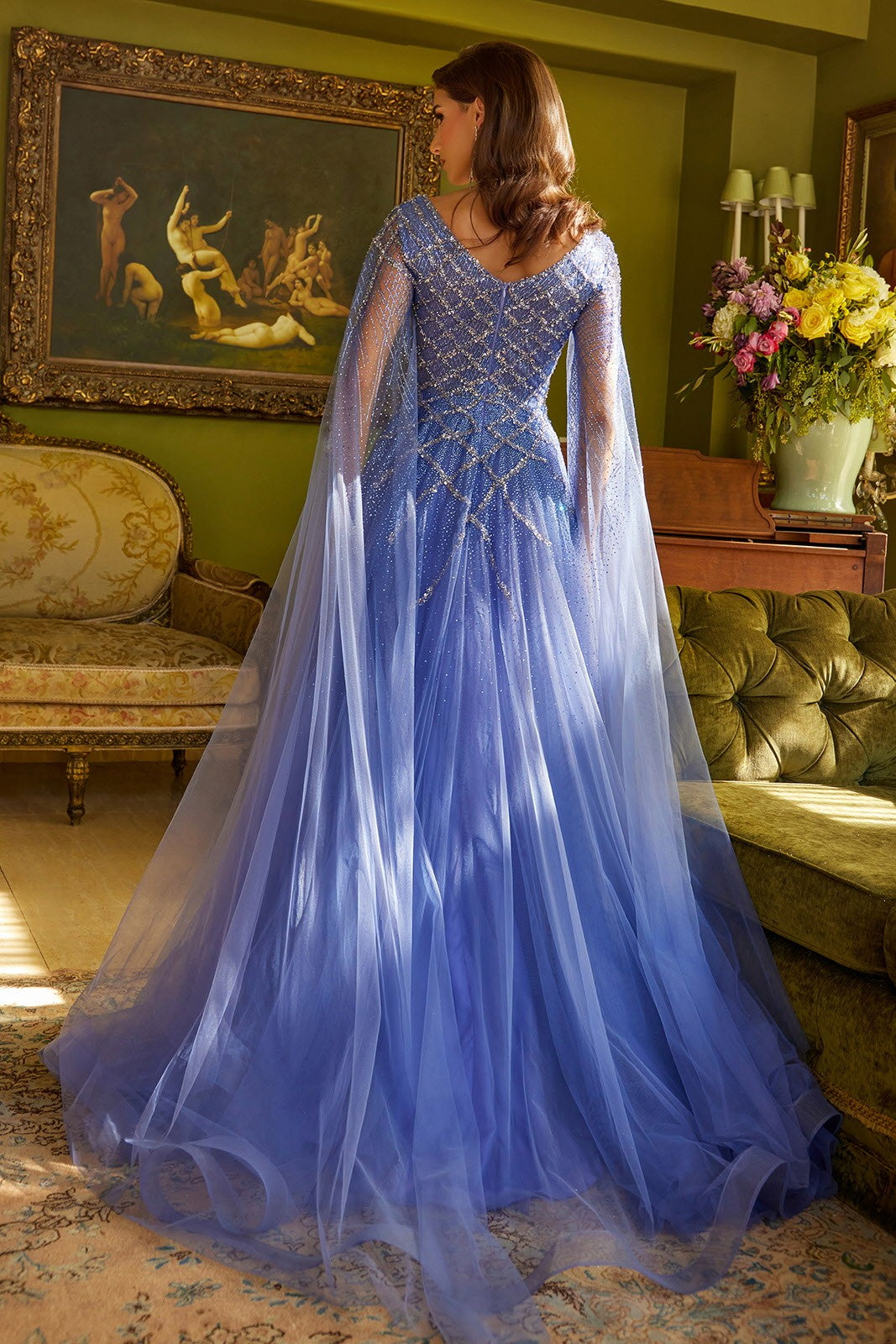 princess long sleeve dress