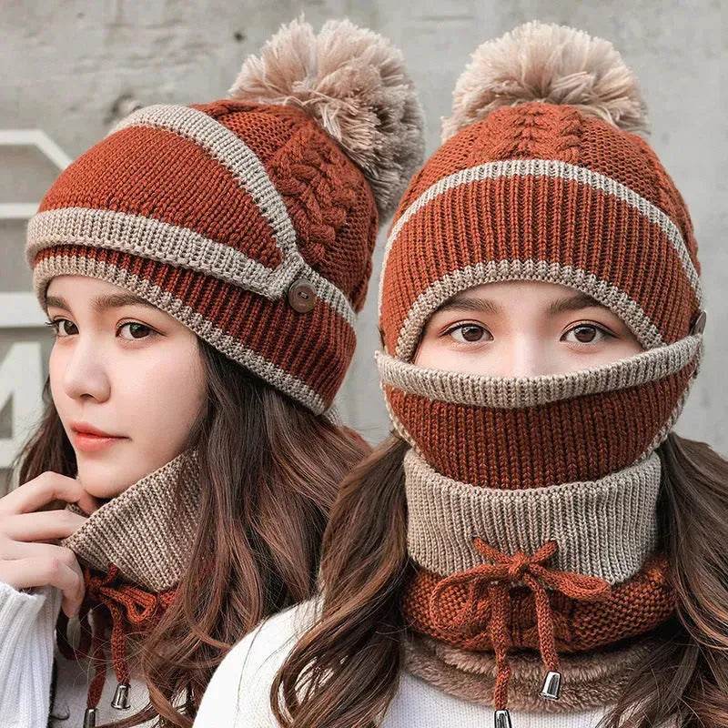 Buy Full Face winter cover knitted mask balaclavas for cold weathers - Velora
