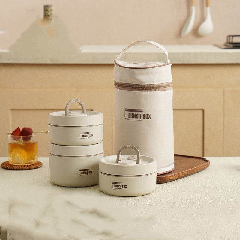 Portable Insulated Work Lunch Box and Canvas Lunch Bag - Velora