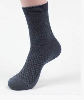 Socks men's new bamboo fiber men's business socks