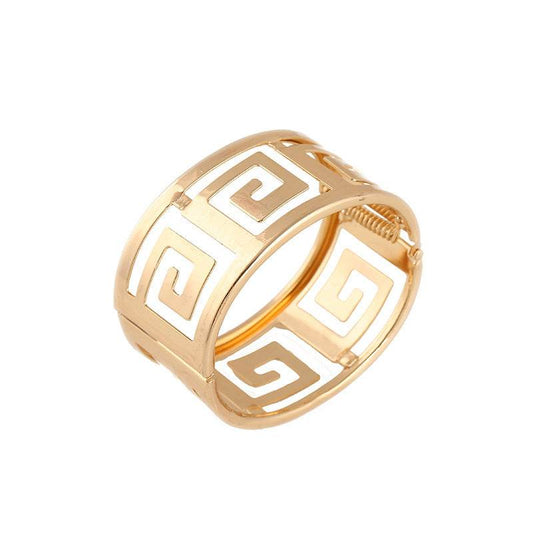 Heavy metal hollowed-out bracelets - Velora