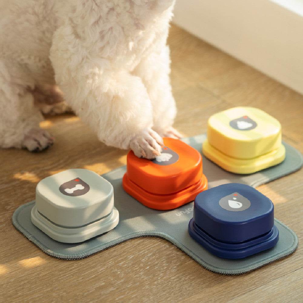 Pet Communication Button One-click Recordable Dog Talking Button - Velora