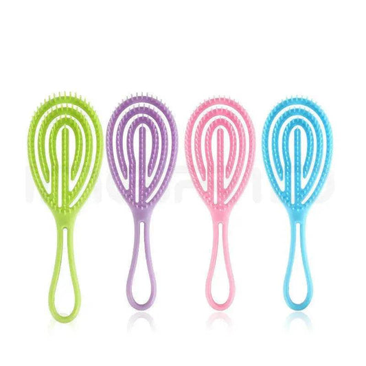 Curly Hair Soft Ribs Massage Comb - Velora