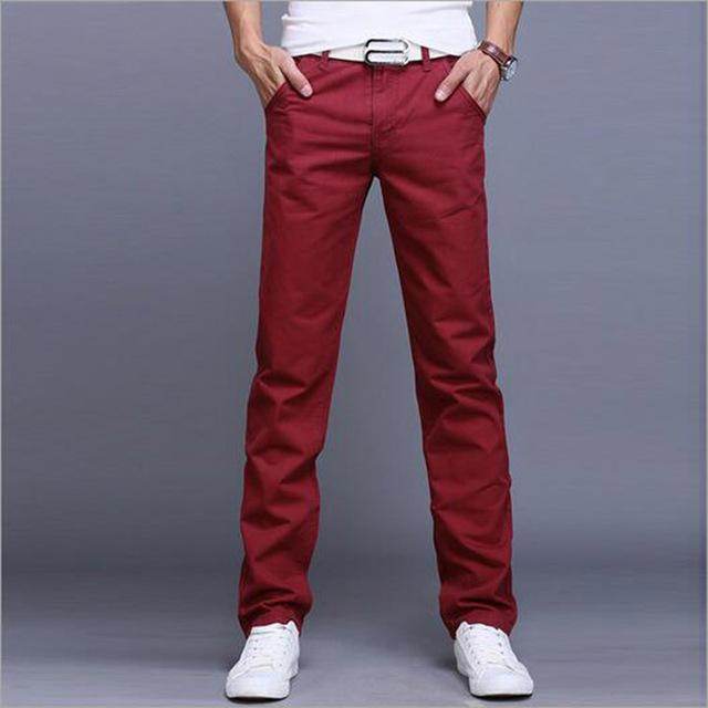 Slim fit straight leg Trouser Casual for Men's - Velora