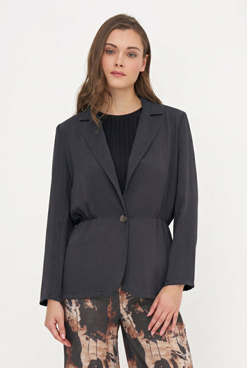 Women's Woven Blazer