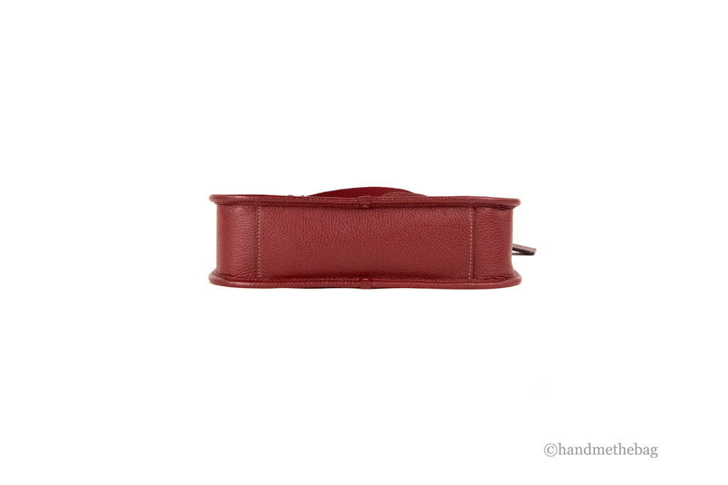 Coach Dempsey Crimson Jacquard Crossbody Patch Bag