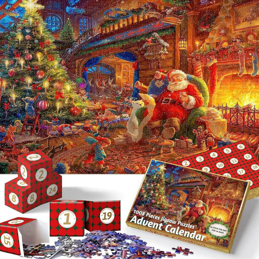 Christmas 24-day Countdown Scene Puzzle - Velora