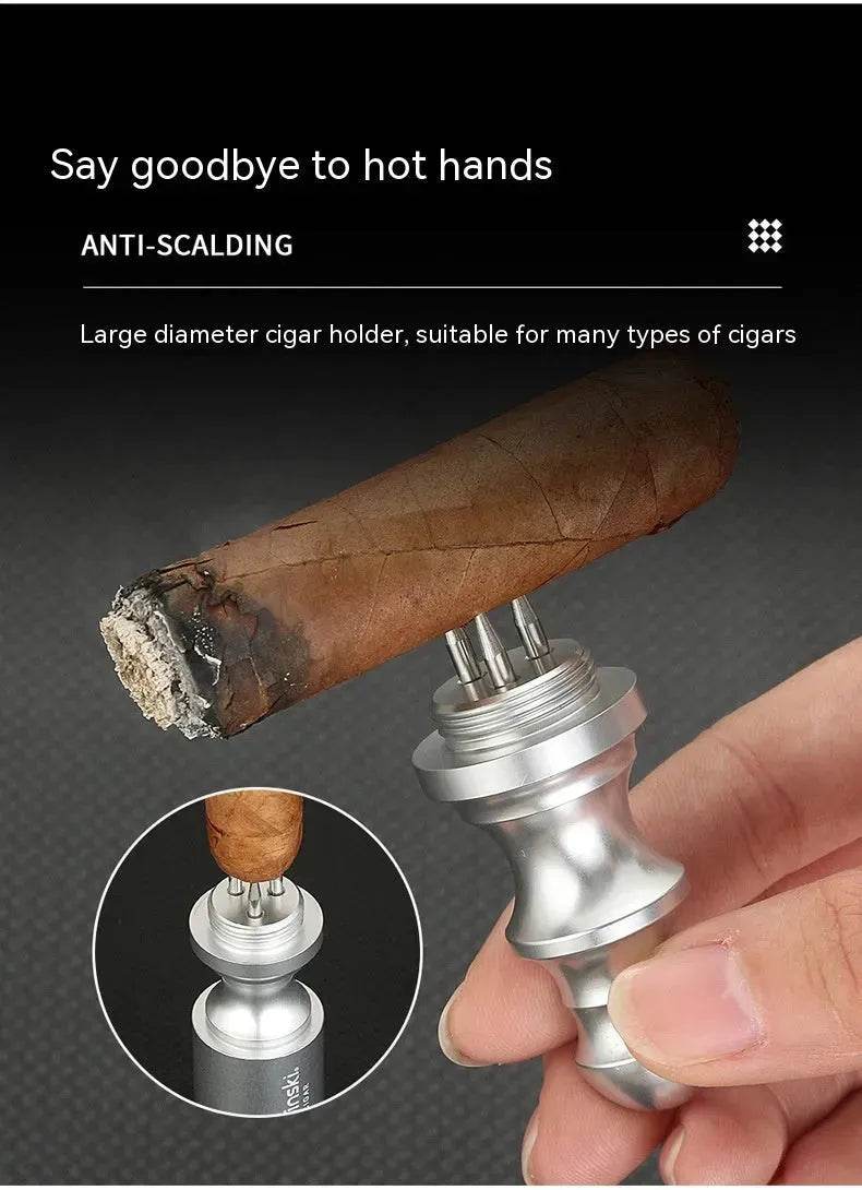 Multifunctional Cigar Pin Holder and Hole Punch - Velora