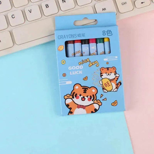 Stylish And Personalized Crayon Children's Student Painting Coloring Crayon - Velora