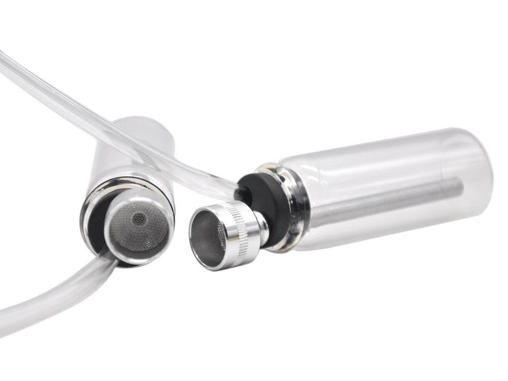 Glass pipe made of metal aluminum hookah - Velora