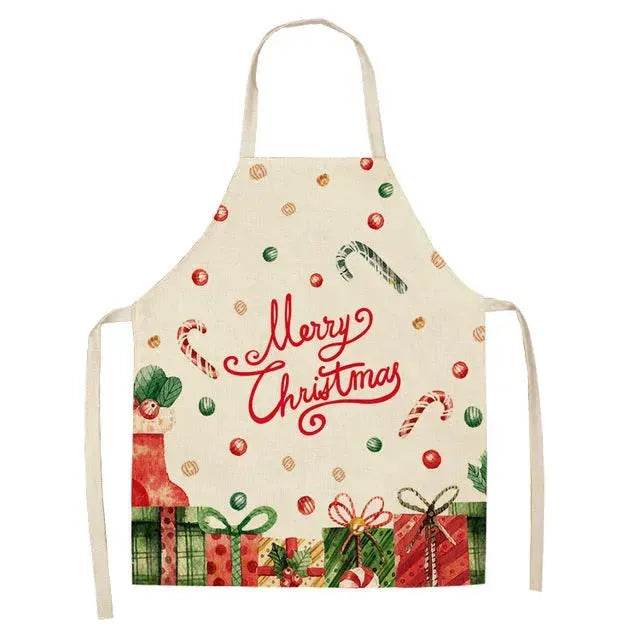 Personalized Christmas Aprons gifts idea for chefs bakers - Velora