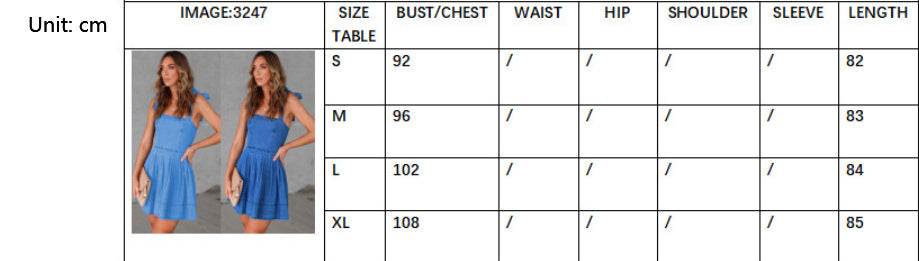 Fashion Personalized Sling Denim Women's mini Dress - Velora