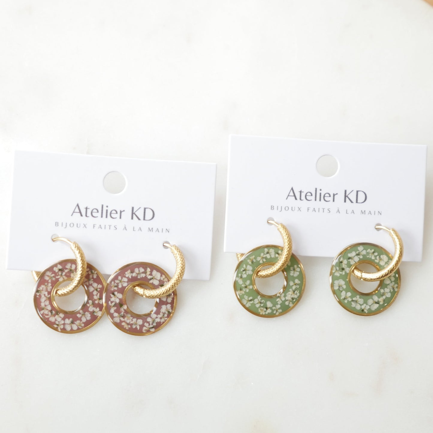 Boucles d'oreilles Dona (moyen 20mm) - Edition spéciale automne 2025 - Velora