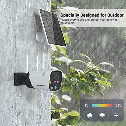 2K Security Cameras Wireless Outdoor Solar Battery - Velora Luxury Fashion