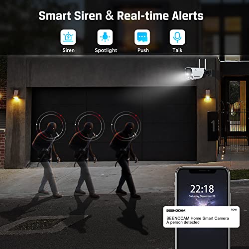 2K Security Cameras Wireless Outdoor Solar Battery - Velora Luxury Fashion
