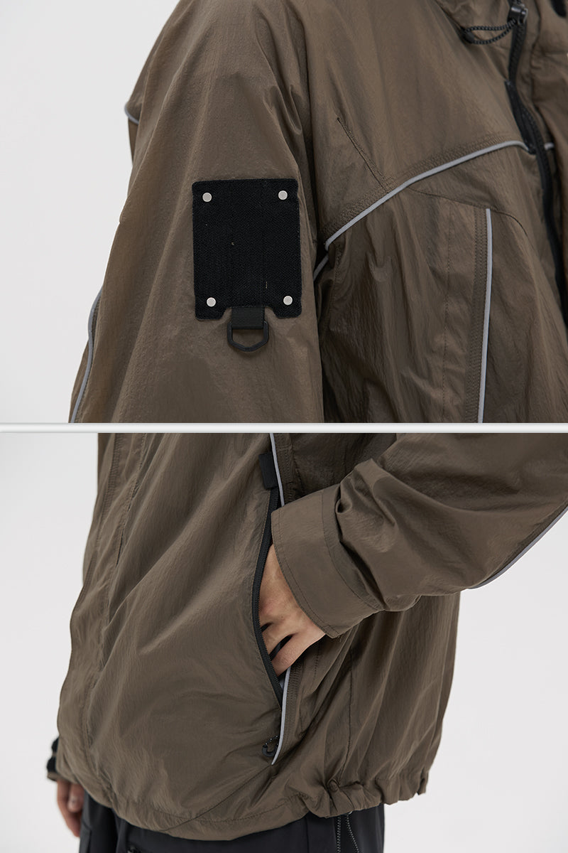 Stone Unisex Water Repellent Outdoor Jacket - Velora