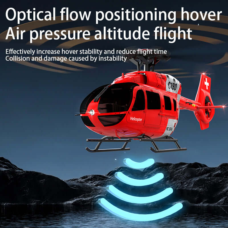 RC ERA C190 1:28 Brushless RC Helicopter, Optical Flow Hover, Altitude Hold - Velora Luxury Fashion