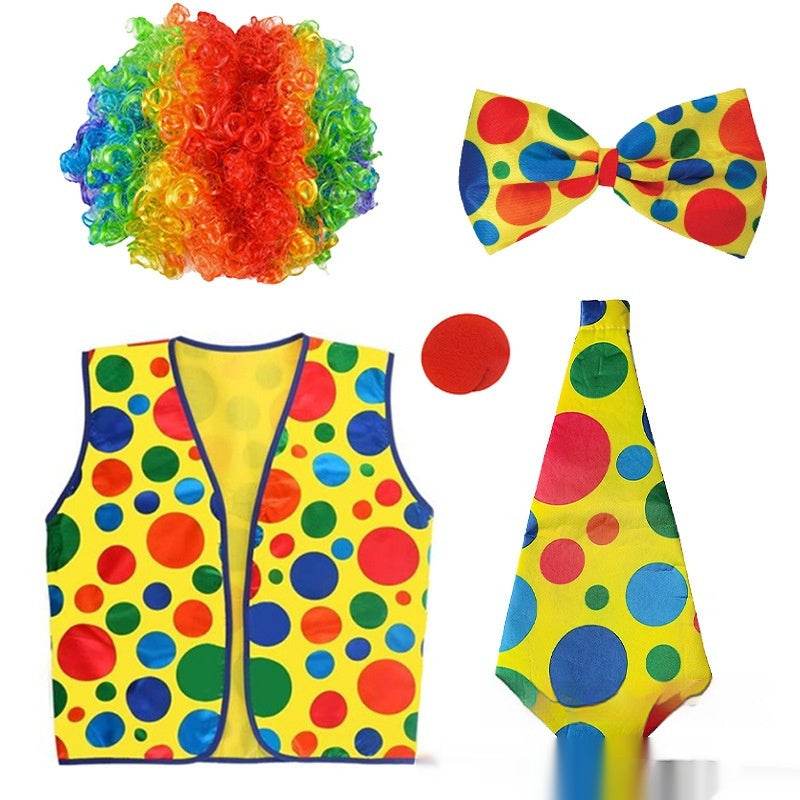 Halloween Clown Wig Dress Up Costume - Velora