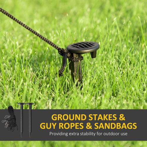 Outsunny 6ft Inflatable Halloween Decoration Bat, Blow Up Outdoor LED Yard Display, Waterproof - Velora